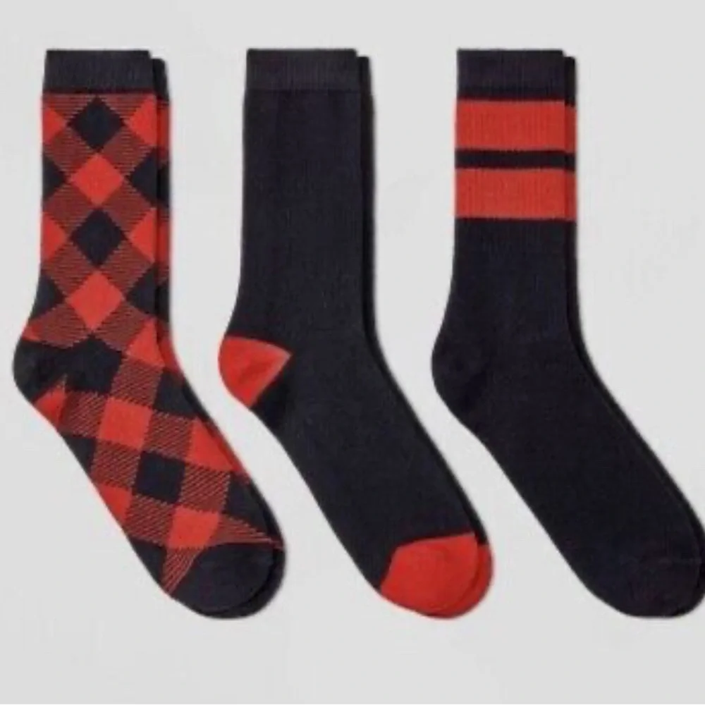 Bundle of 5 pairs of Goodfellow & Co Novelty Crew Socks